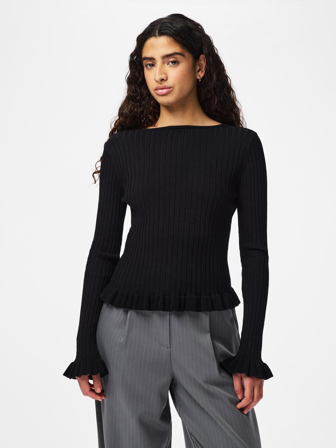 PCRAGNHILD Knitted Cardigan - Black - VERO MODA & VILA Bergvik